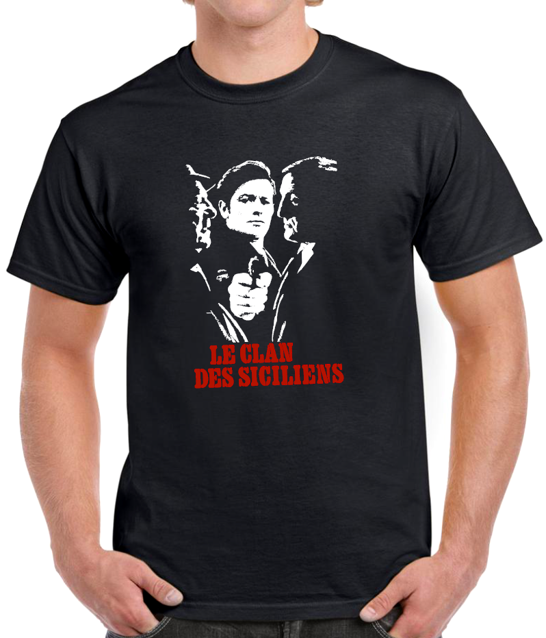 t-shirt le clan des siciliens