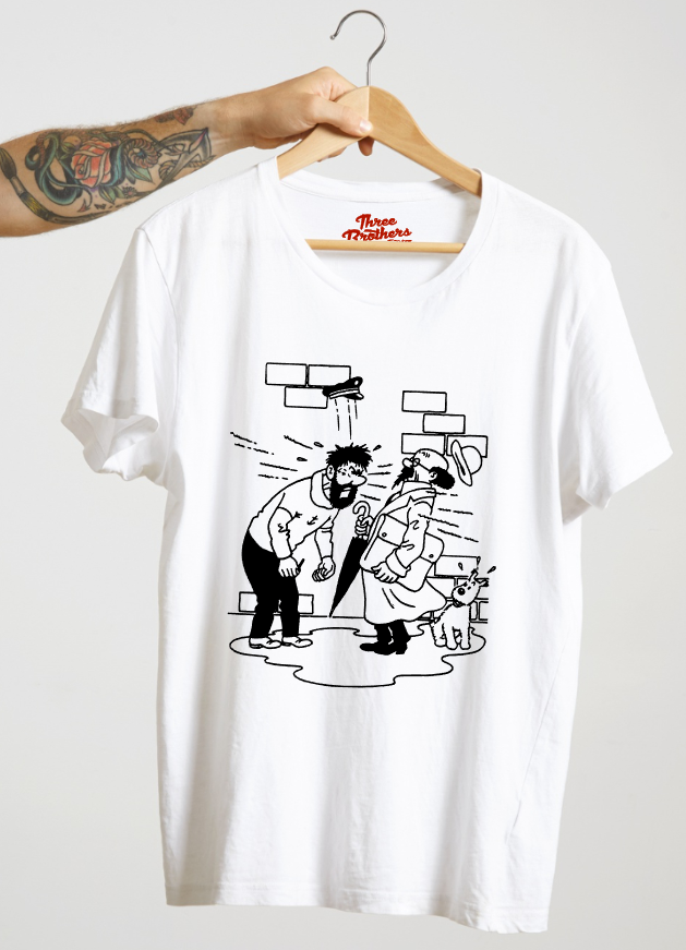 T-shirt CAPITAINE HADDOCK ET Pr TOURNESOL