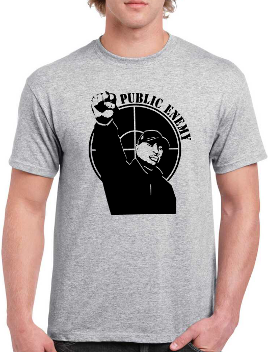 t-shirt CHUCK D FIGHT THE POWER