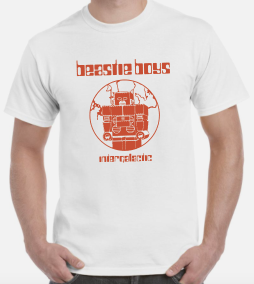 T-shirt BEASTIE BOYS, Intergalactic