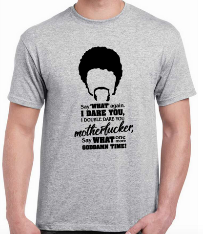 T-shirt with JULES (Samuel L. Jackson) in PULP FICTION