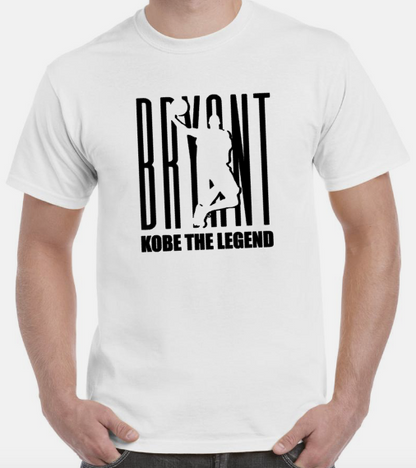 T-shirt avec KOBE BRYANT, The BLACK MAMBA