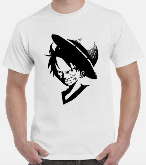 T-shirt with MONKEY D LUFFY in ONE PIECE