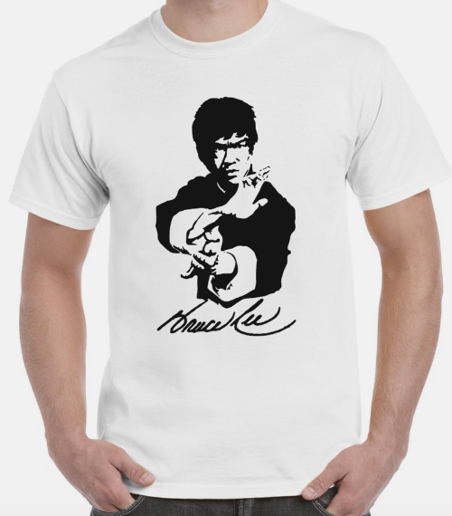 T-shirt with BRUCE LEE