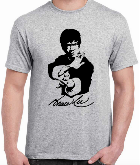 T-shirt with BRUCE LEE