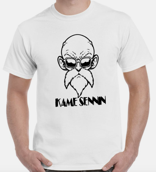 T-shirt with Master ROSHI, DRAGON BALL