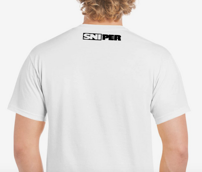 T-shirt avec SNIPER, GRAVÉ DANS LA ROCHE