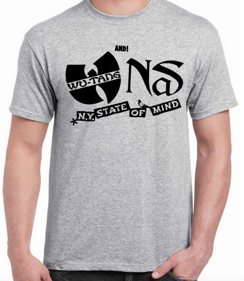 T-shirt avec NAS et WU-TANG, NY STATE OF MIND