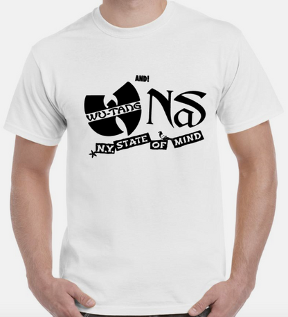 T-shirt avec NAS et WU-TANG, NY STATE OF MIND