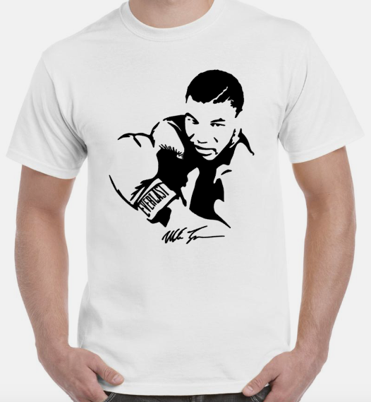 T-shirt with MIKE TYSON