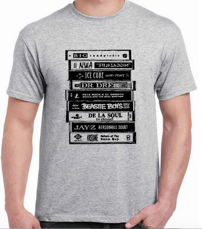 90's HIP HOP TAPE T-shirt, PRESERVE THE CULTURE