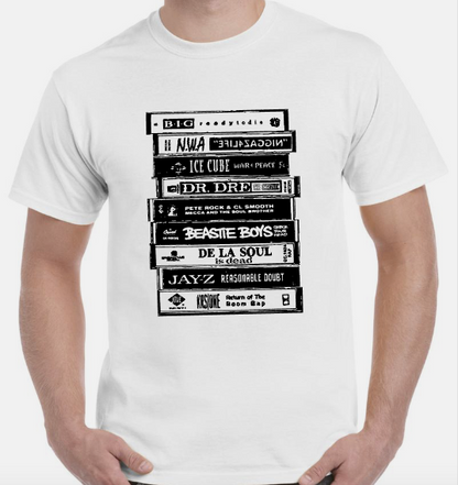 90's HIP HOP TAPE T-shirt, PRESERVE THE CULTURE