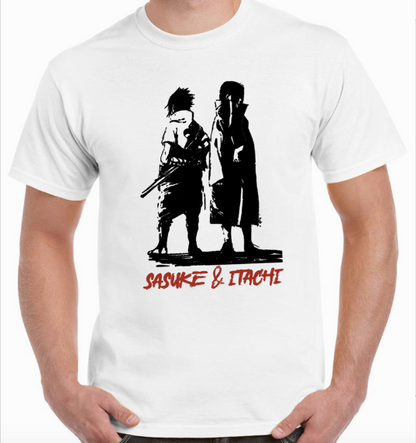 T-shirt with SASUKE and ITACHI