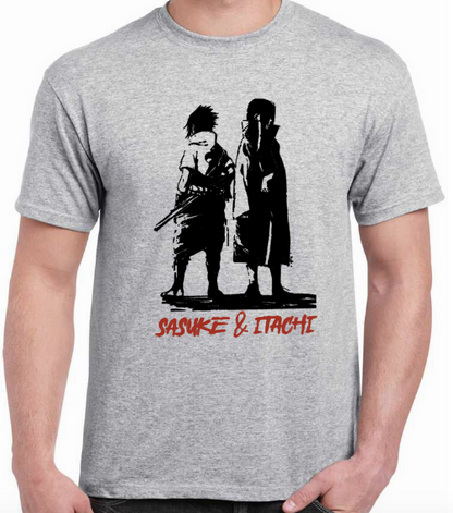 T-shirt with SASUKE and ITACHI