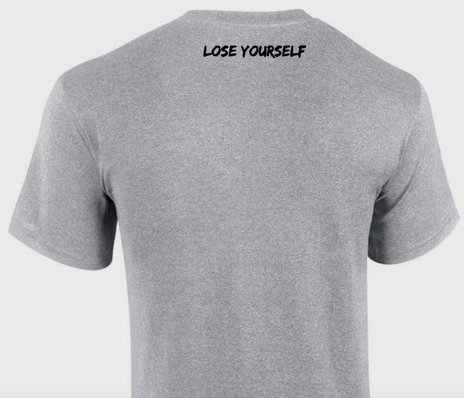 T-shirt avec EMINEM, LOSE YOURSELF