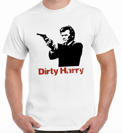 T-shirt DIRTY HARRY with CLINT EASTWOOD