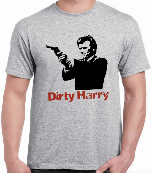 T-shirt DIRTY HARRY with CLINT EASTWOOD