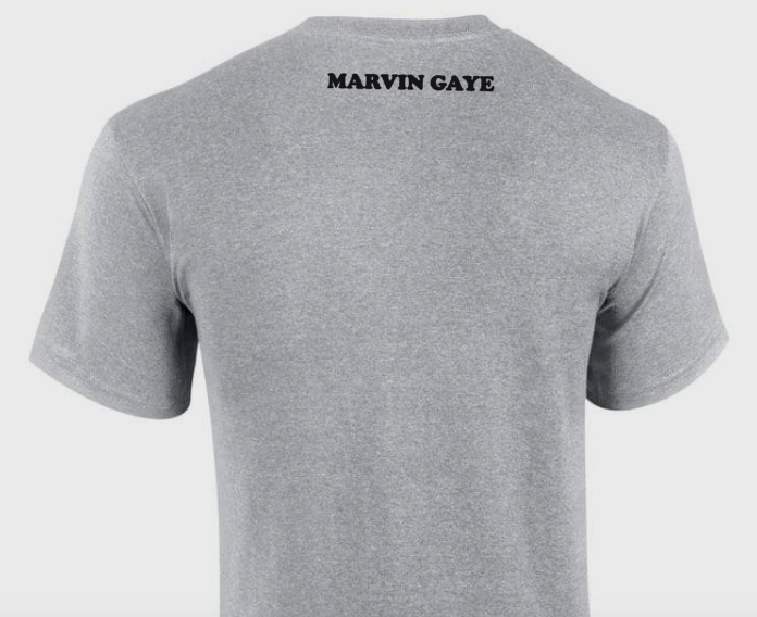 T-shirt with MARVIN GAYE