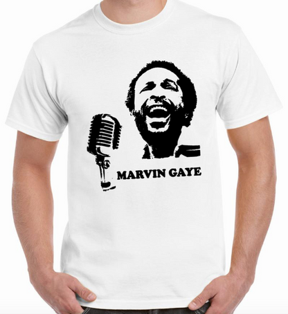 T-shirt with MARVIN GAYE