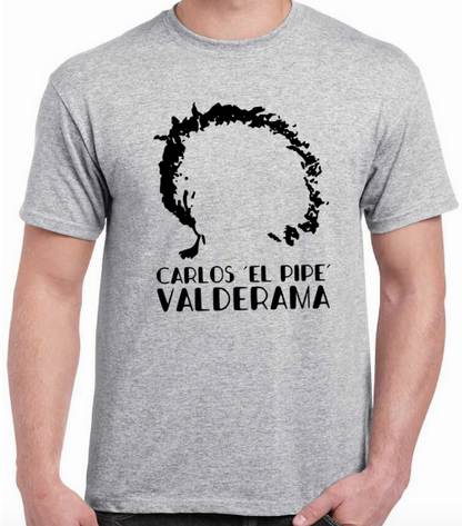 T-shirt with CARLOS VALDERAMA 'EL PIPE'