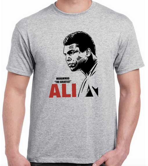 T-shirt avec MUHAMMAD ALI, THE GREATEST