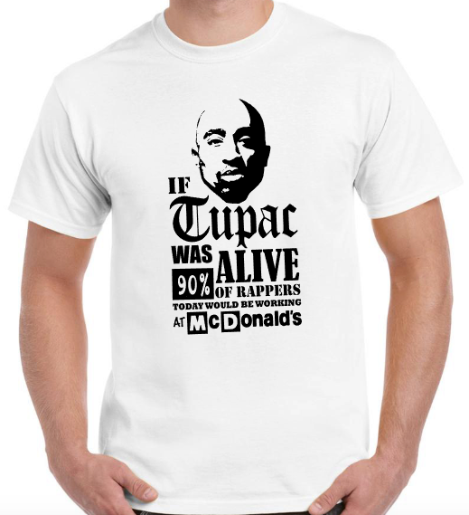 T-shirt avec TUPAC