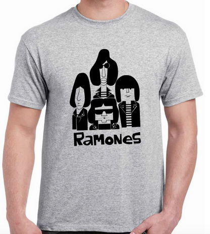 T-shirt with RAMONES