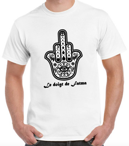 T-shirt avec LE DOIGT DE FATMA