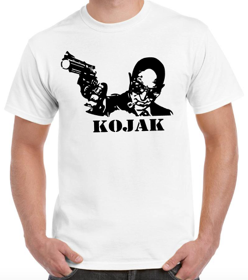 T-shirt with DETECTIVE KOJAK