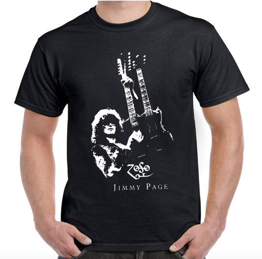 T-shirt avec JIMMY PAGE, LED ZEPPLIN