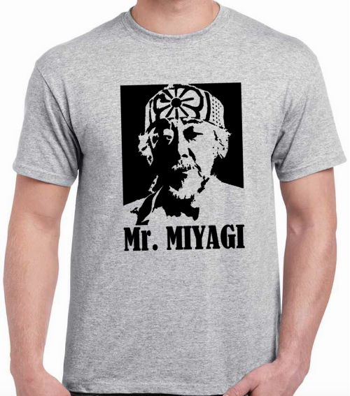 T-shirt with Mr. MIYAGI