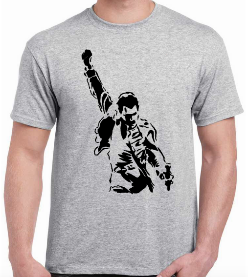 T-shirt with FREDDIE MERCURY