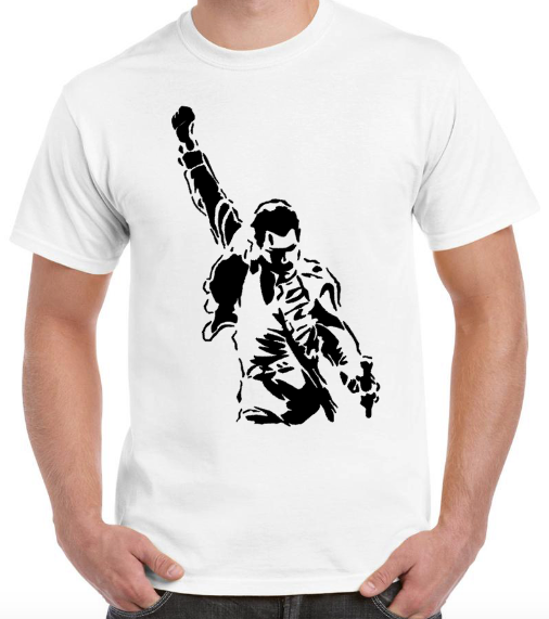 T-shirt with FREDDIE MERCURY