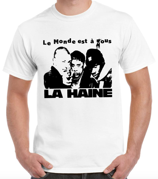 T-shirt  LA HAINE, LE MONDE EST À NOUS