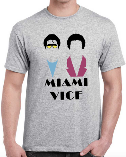 T-shirt  MIAMI VICE, CROCKET et TUBBS