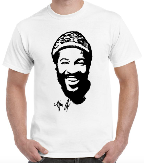 T-shirt with MARVIN GAYE