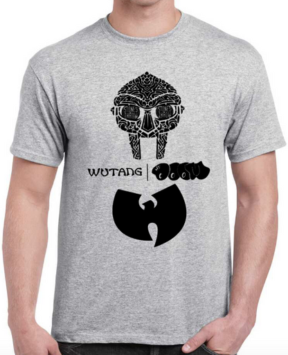 T-shirt with MF DOOM and WU-TANG CLAN