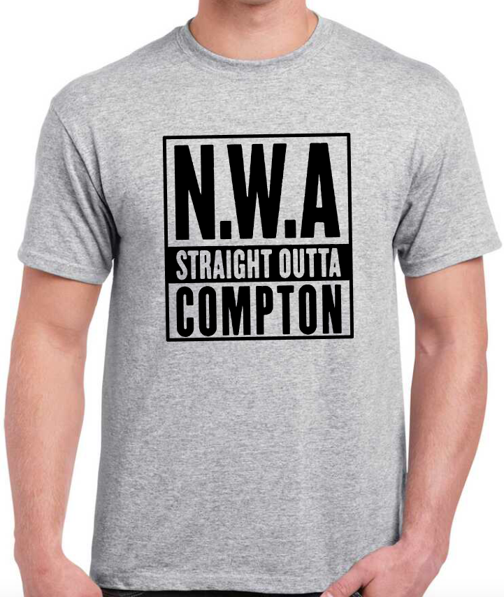 T-shirt NWA, STRAIGHT OUTTA COMPTON