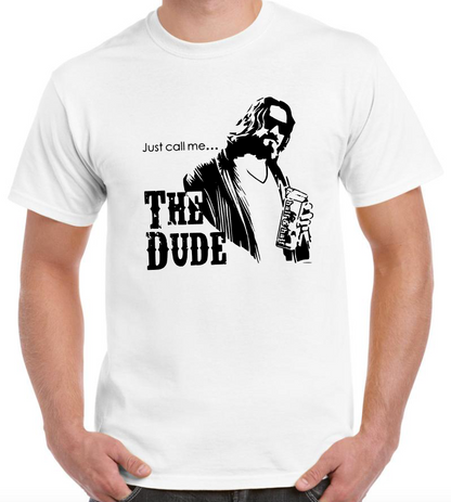 T-shirt  avec THE DUDE, THE BIG LEBOWSKI