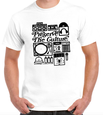 T-shirt PRESERVE THE CULTURE