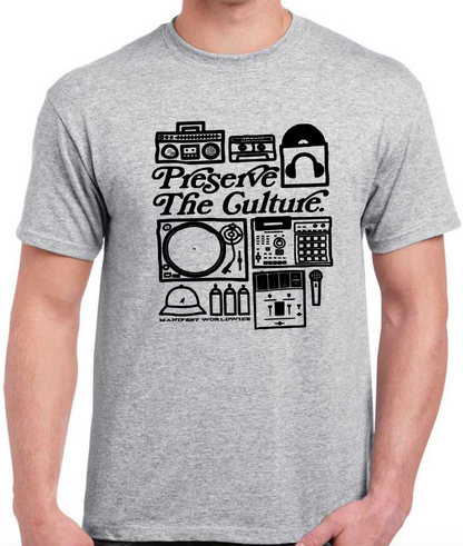 T-shirt PRESERVE THE CULTURE