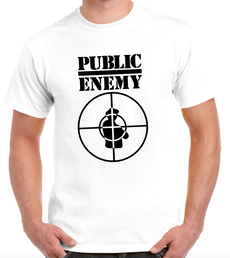 T-shirt avec PUBLIC ENEMY