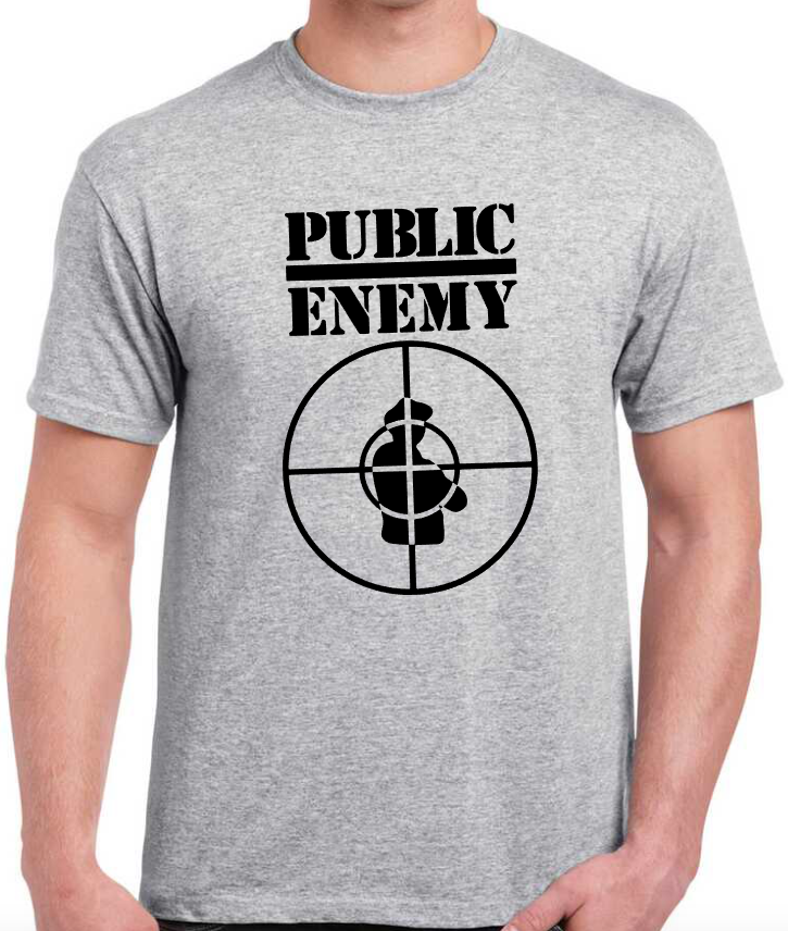 T-shirt avec PUBLIC ENEMY