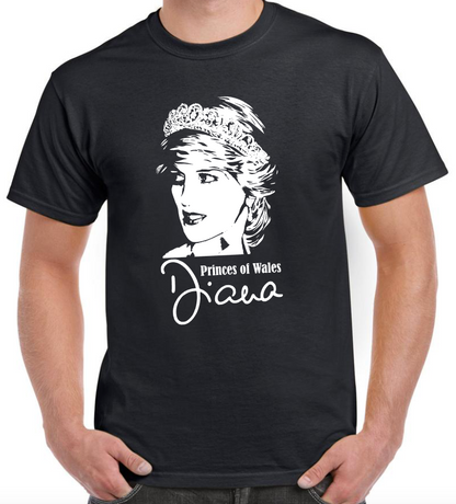 T-shirt avec DIANA, PRINCES OF WALES