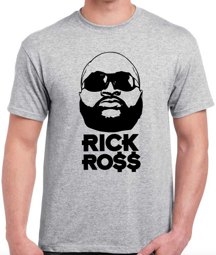 T-shirt with RICK ROSS