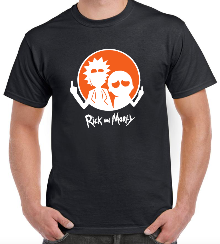 T-shirt with RICK AND MORTY