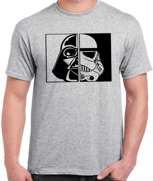 T-shirt STAR WARS avec DARK VADOR et STORMTROOPER