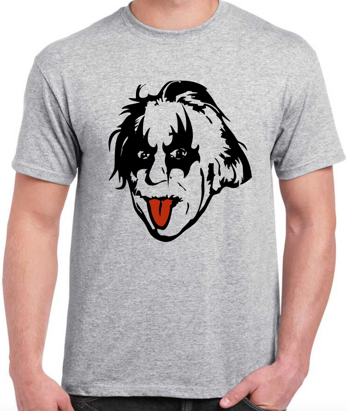 T-shirt avec KISS, ALBERT EINSTEIN