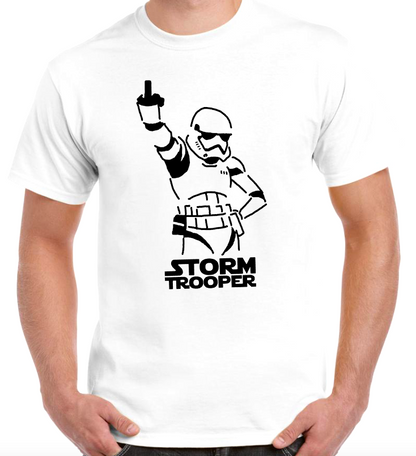 T-shirt STAR WARS with STORM TROOPER