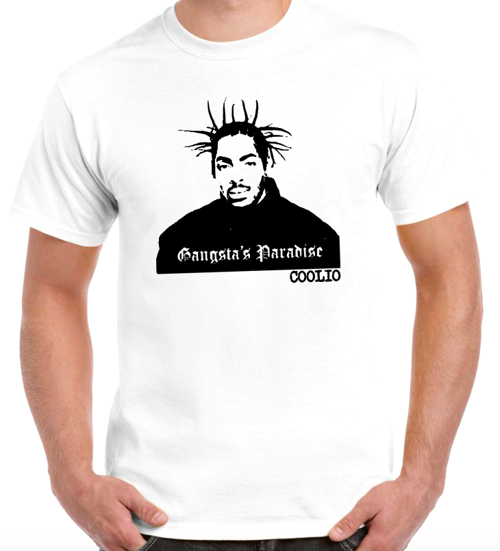 T-shirt COOLIO, GANGSTA'S PARADISE